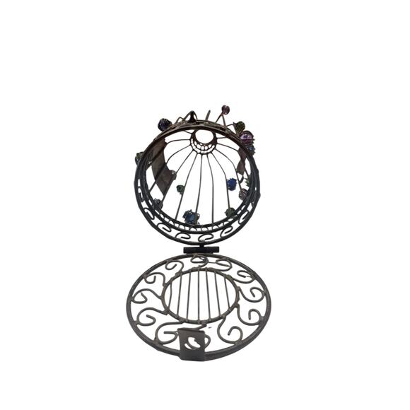 Metal Rustic Wine Bottle Cork Cage Holder - Picture 4 of 9